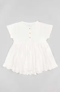 Dětské bavlněné tričko zippy bílá barva #5010157