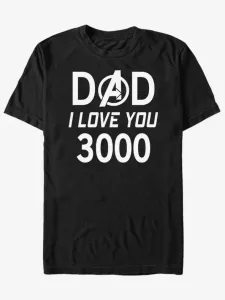 ZOOT.Fan Marvel Dad 3000 Triko Černá