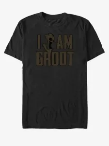 ZOOT.Fan Marvel I am Groot Strážci Galaxie Triko Černá