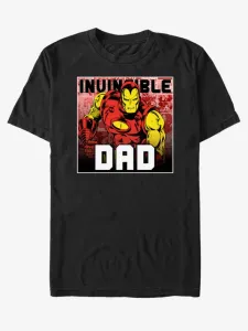 ZOOT.Fan Marvel Invincible Dad Triko Černá