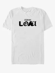 ZOOT.Fan Marvel Loki Logo Triko Bílá