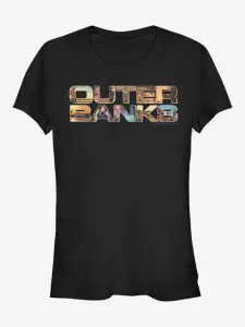 ZOOT.Fan Netflix Logo Outer Banks Triko Černá #2819813
