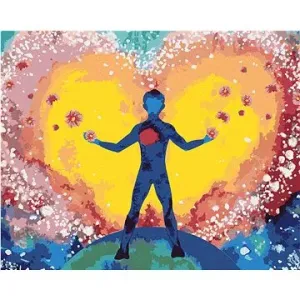 Duchovní zdraví a láska, 80×100 cm, vypnuté plátno na rám