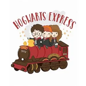 Bradavický express (Harry Potter), 40×50 cm, vypnuté plátno na rám