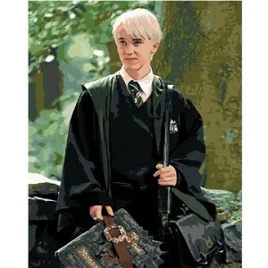 Draco s obludáriem (Harry Potter), 40×50 cm, vypnuté plátno na rám