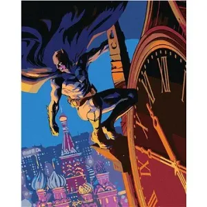Zuty - Batman na vrcholku věže, 40×50 cm