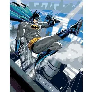 Zuty - Batman nad městem, 40×50 cm