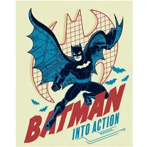 Zuty - Batman v akci, 40×50 cm