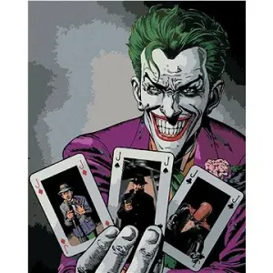 Zuty - Joker a karty (batman), 40×50 cm