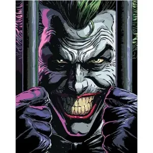 Zuty - Joker za mřížemi (batman), 40×50 cm