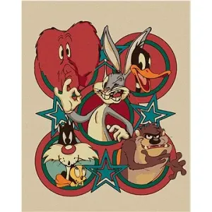 Zuty - Looney tunes retro plakát II, 40×50 cm