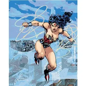 Zuty - Wonder woman a laso v letu, 40×50 cm