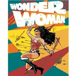 Zuty - Wonder woman a šípy plakát, 40×50 cm