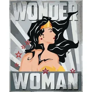 Zuty - Wonder woman hvězda II, 40×50 cm