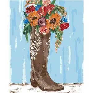 Květiny v botě (Haley Bush)