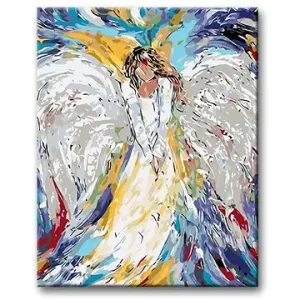 Malování podle čísel - Andělská žena
