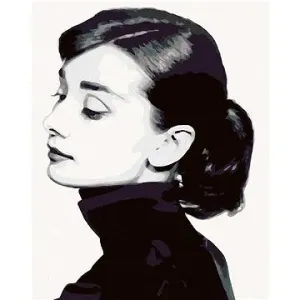 Malování podle čísel - Audrey Hepburn I