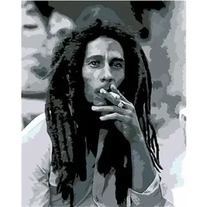 Malování podle čísel - Kouřící Bob Marley