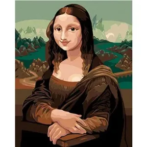 Malování podle čísel - Pohádková Mona Lisa - inspirace da Vinci