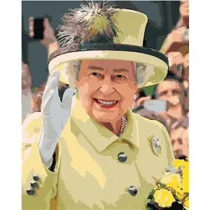 Mávající královna Alžběta II