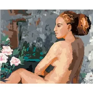 Odhalená žena, 40×50 cm, bez rámu a bez vypnutí plátna