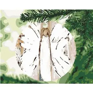 Anděl na stromečku (Haley Bush), 80×100 cm, bez rámu a bez vypnutí plátna