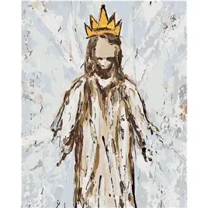 Ježíš (Haley Bush), 40×50 cm, bez rámu a bez vypnutí plátna