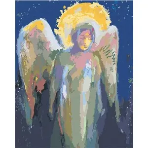Malování podle čísel - Vánoční anděl II