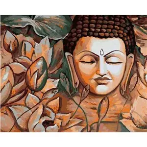 Zuty - Malování podle čísel - SPIRITUÁLNÍ BUDDHA, 80x100 cm, vypnuté plátno na rám