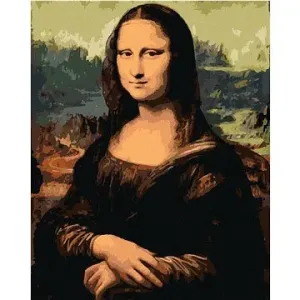 Malování podle čísel - Mona Lisa (Leonardo da Vinci)