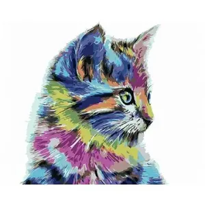 Malování podle čísel - Kočička