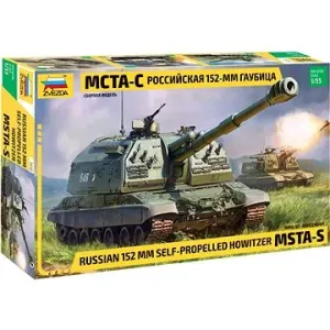 Model Kit military 3630 - MSTA-S is a Soviet/Russian self-propelled 152mm artillery gun