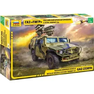 Model Kit military 3682 - GAZ with AT missile system 
