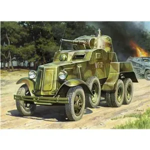 Model Kit military 3617 - Soviet Armored Car BA-10