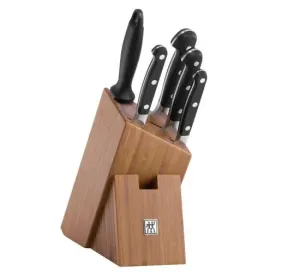Zwilling Pro blok s noži 6 ks 22,5 × 11,5 × 33,5 cm bambus